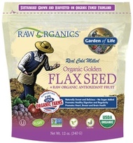 Garden of Life Raw Organics 12 ounce Organic Flaxseed and Antiox