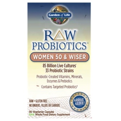 Garden of Life RAW Probiotics Women 50 and Wiser 90 Capsules