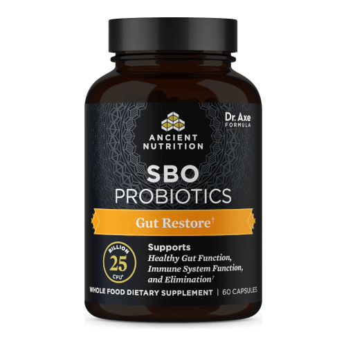 Ancient Nutrition SBO Probiotics Gut Restore 60 Caps