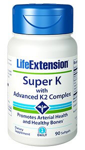 Life Extension Super K with Advanced K2 90 Softgels