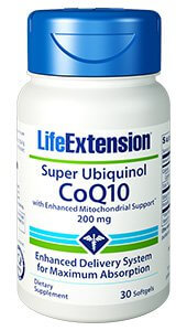 Life Extension Super Ubiquinol CoQ10 200 mg 30 Softgels