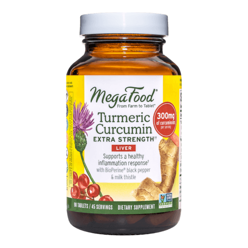 MegaFood Turmeric Strength for Liver 90 Tablets
