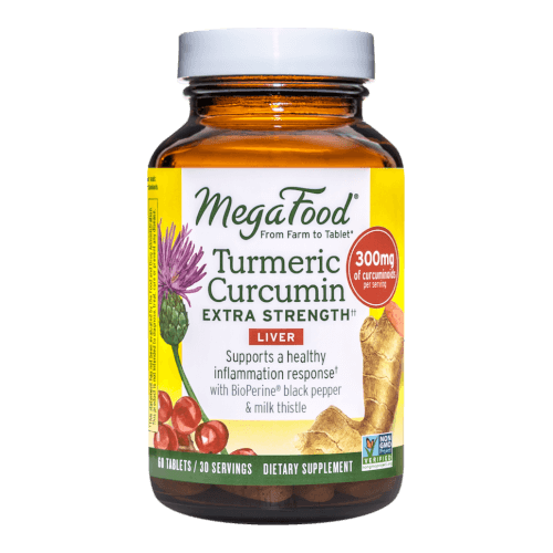 MegaFood Turmeric Strength for Liver 60 Tablets