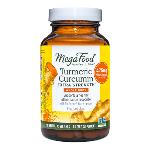 MegaFood Turmeric Strength for Whole Body 90 Tablets