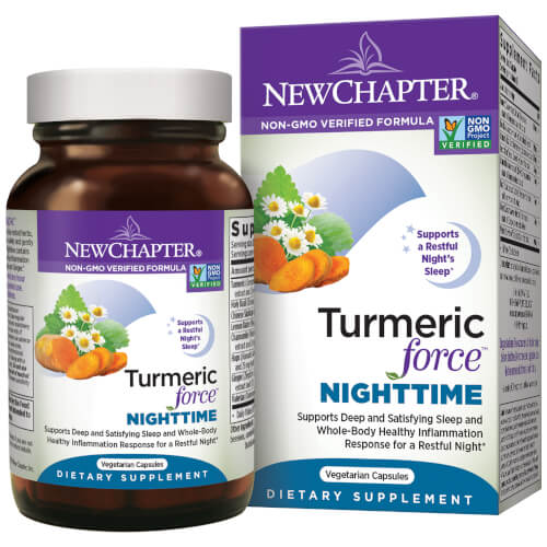 New Chapter Turmeric Force Nighttime 60 Capsules