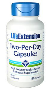 Life Extension Two-Per-Day 120 Capsules