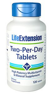 Life Extension Two Per Day Tablets 120 Veg Tablets