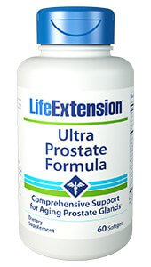 Life Extension Ultra Natural Prostate 60 Soft Gels