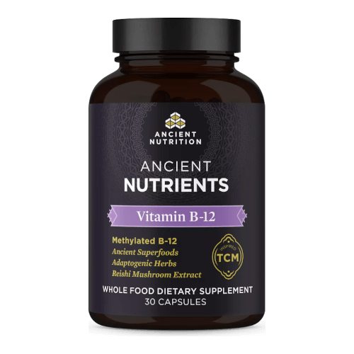 Ancient Nutrition Vitamin B 12 30 Capsules