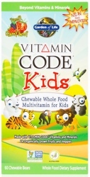 Garden of Life Vitamin Code Kids 60 Bears