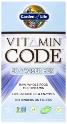 Garden of Life Vitamin Code Mens 50 and Wiser 120 capsules