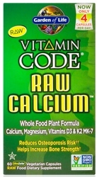 Garden of Life Vitamin Code Raw Calcium NEW 120 Capsules