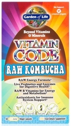 Garden of Life Vitamin Code Raw Kombucha 60 Capsules