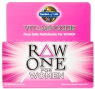 Garden of Life Vitamin Code Raw One for Women 75 Capsules