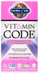 Garden of Life Vitamin Code Womens 50 and Wiser 120 Capsules
