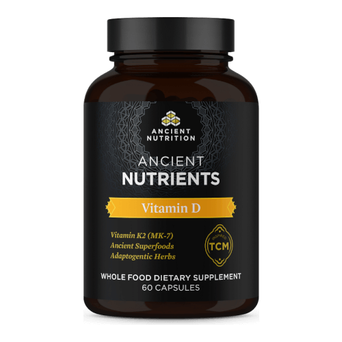 Ancient Nutrition Vitamin D3 60 Capsules