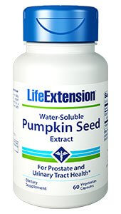 Life Extension Water Soluble Pumpkin Seed Extract 60 Capsules