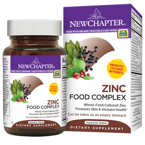 New Chapter Zinc Food Complex 60 Tablets